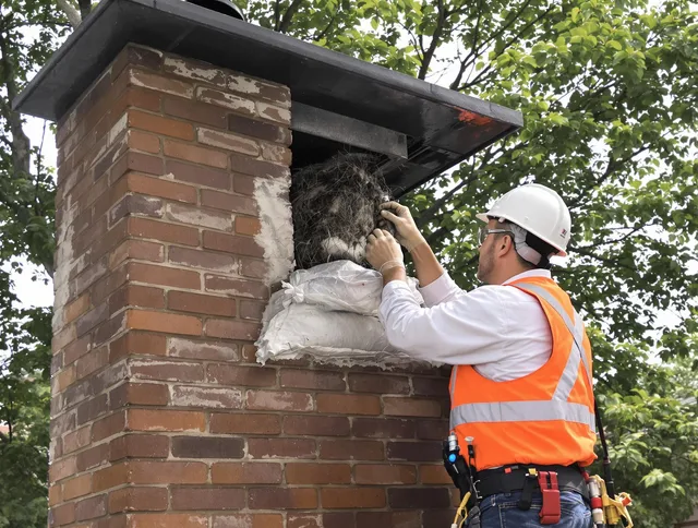 Humane removal of debris and animals by Bristol Chimney Sweep in Bristol, CT