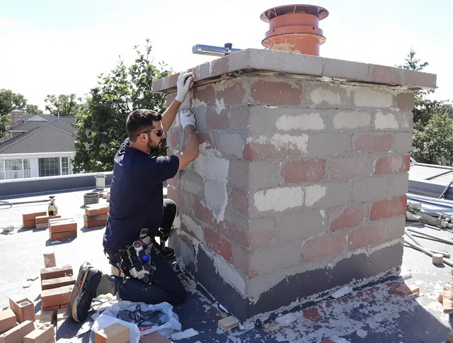Advanced chimney repair process by Bristol Chimney Sweep in Bristol, CT