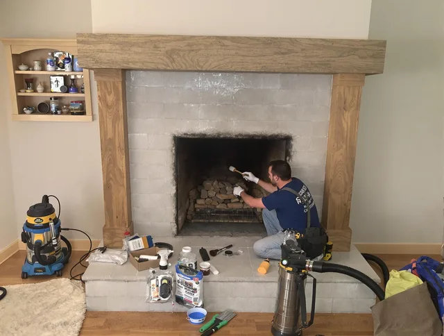Detailed creosote removal process by Bristol Chimney Sweep in Bristol, CT