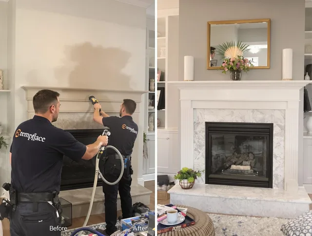 Professional soot removal by Bristol Chimney Sweep team in Bristol, CT